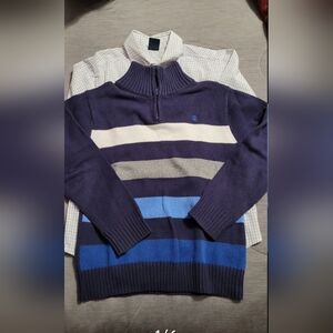 Izod Boys Sweater and long sleeve dress shirt size 8